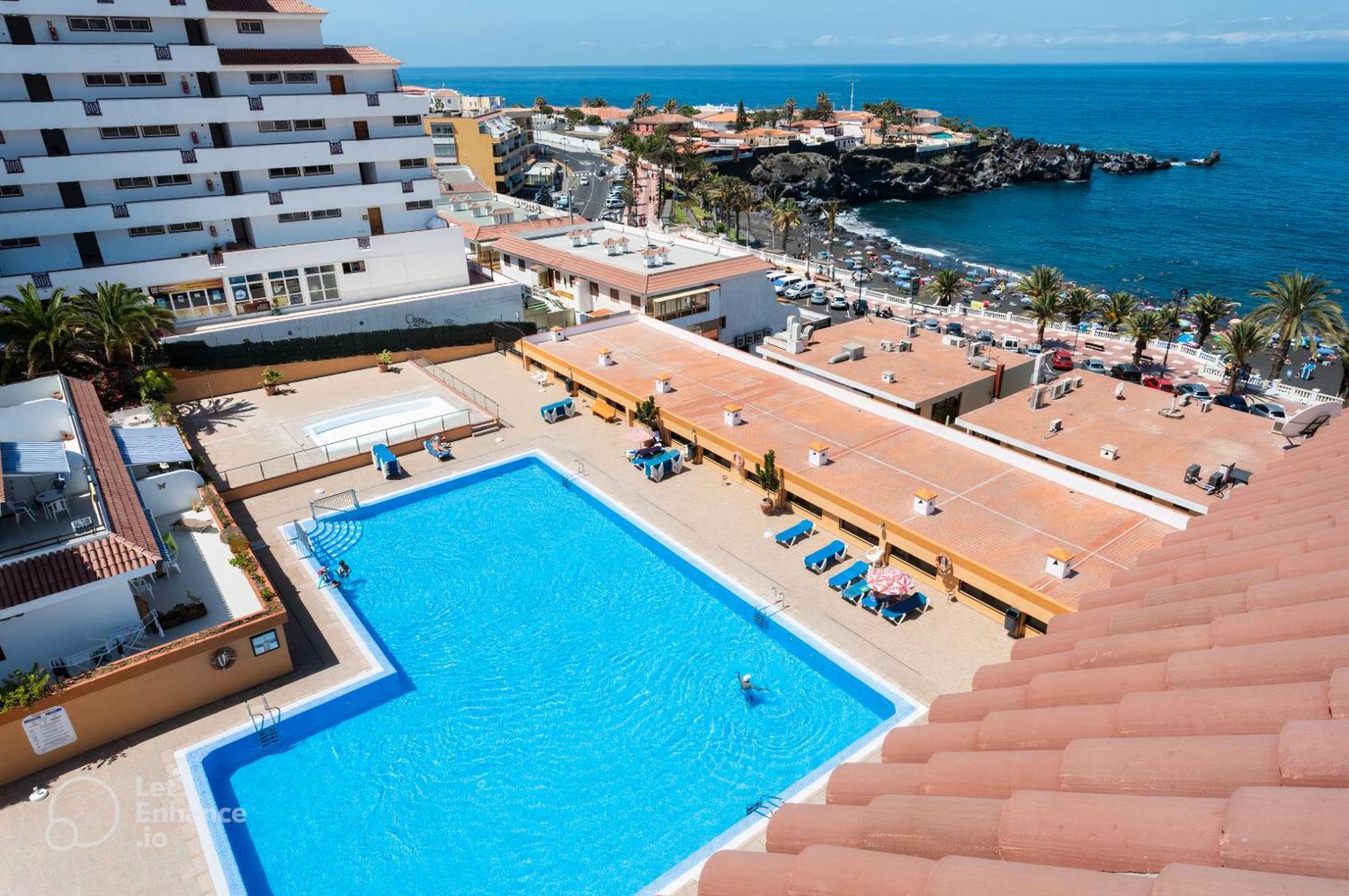 Seguro El Sol - 2 Bed Sunkissed Property With Pool And Tennis Court Puerto de Santiago  Bagian luar foto